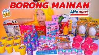 BORONG SEMUA MAINAN DI ALFAMART ADA SLIME SUPER ANEH 💩 TELOR ISI SLIME [upl. by Eirbua]