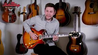 Emil Ernebro at The Fellowship of Acoustics  Collings I35 Deluxe [upl. by Thorma]