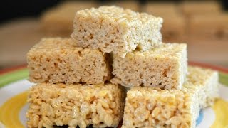 RICE KRISPIE TREATS  How To Make Rice Krispies Treats  SyS [upl. by Niamrej]