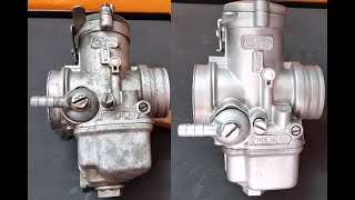 Carburatore Dellorto 34mm  Pulizia e Lucidatura  Vapor Blasting Italia [upl. by Sergu]