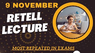 PTE Retell Lecture  November 2024  MUST PRACTICE [upl. by Drolet129]