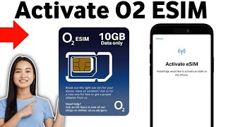 How To Activate O2 ESIM 2025 [upl. by Odnuges495]