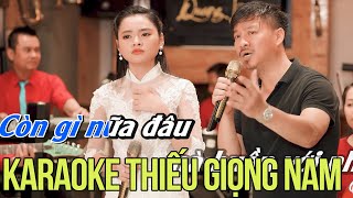 Tuyển Tập Những Bài Karaoke Thiếu Giọng Nam  Karaoke Song Ca Cùng Thu Hường [upl. by Yadahs]