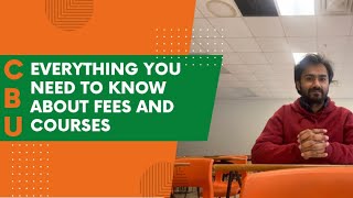 Everything you need to know about fees and courses at CBU  How to plan your courses [upl. by Olin350]