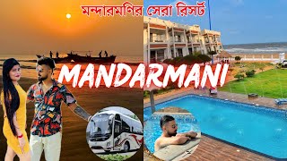 MANDARMANI TOUR 2024😍 1 Night 2 Days  Bombay Beach Resort  Kolkata to Digha Express Line Bus [upl. by Ardnazil]