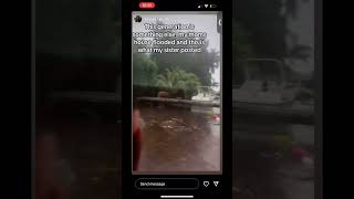 This was back in june lmfao florida flood naturaldisaster genz fyp hurricane flashflooding [upl. by Pavyer]