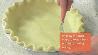 How to Make a Fluted Pie Crust [upl. by Meelas900]