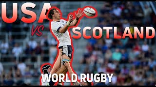 USA Rugby vs Scotland  Full Match Replay America Series [upl. by Letizia219]