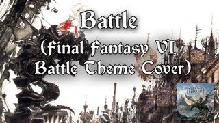 Battle Final Fantasy VI battle theme metalrock cover [upl. by Anyg295]