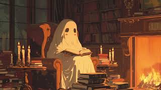 Halloween Ghost 🎃 Chill lo fi hip hop beats☕ Lofi Coffee Mix for StudyWorkRelax [upl. by Limoli]