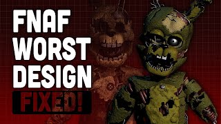 FIXING The Worst Design In FNAF History  Weirdos Speed [upl. by Bevan]