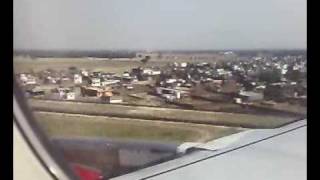 LANDING AT LUCKNOWLKO INDIA [upl. by Draw135]