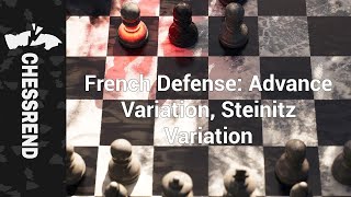 French Defense Advance Steinitz Shorts [upl. by Alethea309]