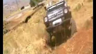 Mercedes 280GE ditch climbing [upl. by Griselda]