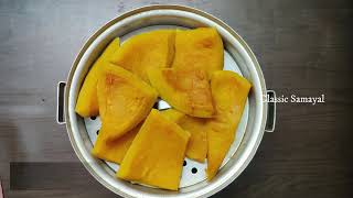 பரங்கிக்காயில் சத்தான உடனடி ஸ்நாக்  Instant snack recipe using pumpkinHealthy snack from pumpkin [upl. by Thornburg]