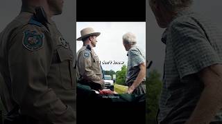 Smart old man tricked the cops 👮👴 movie series themule [upl. by Etteve7]