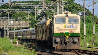 First Bangalore train service via punalur sengottai Hubbali Kollam express  indian railways [upl. by Moran]