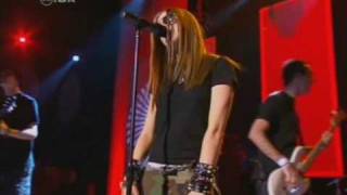 Avril Lavigne  Complicated live on CDUK [upl. by Chlores536]