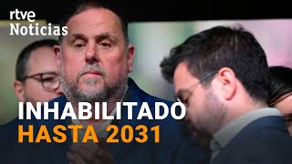 CATALUÑA JUNQUERAS se ofrece a LIDERAR ERC tras la DEBACLE del 12M y la SALIDA de ARAGONÈS  RTVE [upl. by Annuahsal]