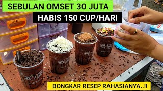 COKELAT DI BIKIN ES VIRAL KEKINIANHABIS 150 CUPHARI OMSET 30 JUTABLN BONGKAR RESEP PEMBUATANNYA [upl. by Lemcke]