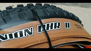 Maxxis Minion DHR II Tan Wall 29x260 Exo Tubeless Ready TB00220300 [upl. by Eissen]