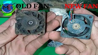 How to change fan in Electric Stove Dc 12v Chula  chula main fan change karny ka trika [upl. by Rafat]