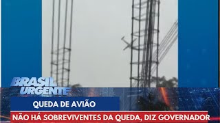 Governador de SP confirma que não há sobreviventes da queda de avião em Vinhedo  SP [upl. by Claudio316]