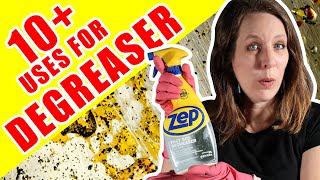 10 Uses for Household Degreaser  Zep Put to the Test [upl. by Nahsyar]