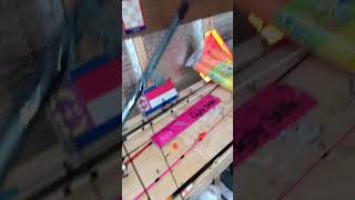 Zebco Crappie Fighter rod n reel combo zebco rodandreel fishingpole fishing [upl. by Anatlus610]