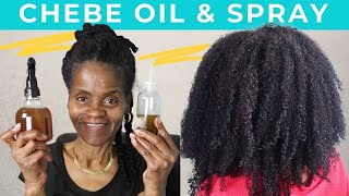 DIY CHEBE OIL amp SPRAY FOR FAST HAIR GROWTH  WORLD BEST KEPT SECRET [upl. by Hubing]