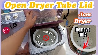 Jam Dryer Repair of LG Washing Machine [upl. by Misha]