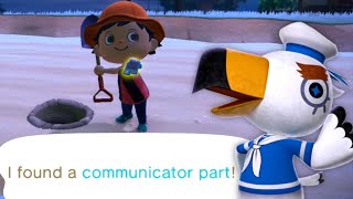 How To Find Gullivers Communicator Parts In Animal Crossing New Horizons [upl. by Hortense]