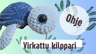 Virkattu kilpikonna ohje sopii aloittelijoille [upl. by Analeh]