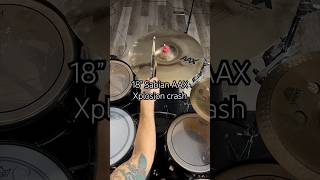 Sabian AAX Xplosion crash cymbal 18” drums cymbals sabian [upl. by Eahsat]