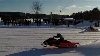 SNOW OUTLAWS MICHIGAN MADNESS  FASTEST SNOWMOBILES OF 2018  Jason Asselin [upl. by Jameson65]