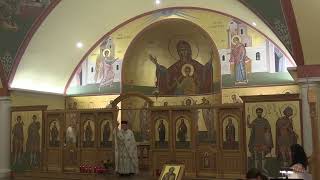 Orthos amp Divine Liturgy 111224  For the feast of St John Chrysostom [upl. by Ianahs408]