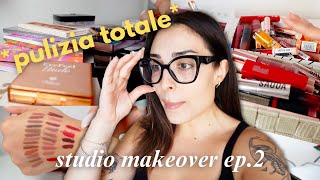 DECLUTTERING INTENSO 🔥 STUDIO MAKEOVER EP2  AMBRAJESS [upl. by Navert]