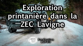 Exploration printanière dans la ZEC Lavigne [upl. by Noami619]