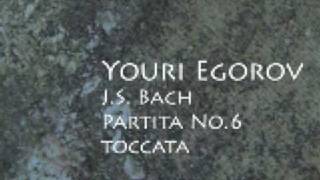 Youri Egorov Bach Partita 6 Toccata [upl. by Selec]