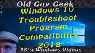 Windows 10  No Compatibility Tab The 2018 Fix [upl. by Atima940]