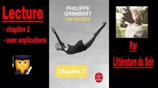 2  Un secret  chapitre 2  livre audio  résumé  Philippe Grimbert [upl. by Otsuaf848]