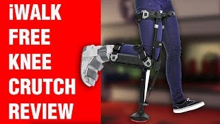 iWalk Free Knee Crutch Review  ART OF ONE DOJO [upl. by Krispin494]