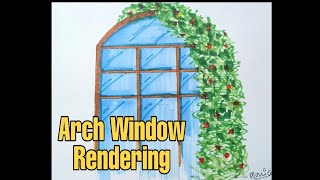 How to Render Arch Window [upl. by Adaminah352]