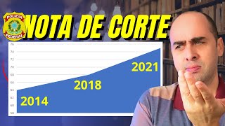 Concurso PF a evolução da Nota de corte ano a ano [upl. by Jocelyn]