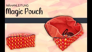 Magic Pouch nähen  Zaubertasche nähen für Anfänger  LastMinuteGeschenk  Stoffreste verwerten [upl. by Eenobe867]