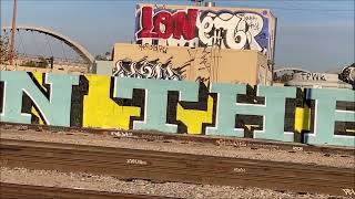 LA Graffiti Trashed Streets  Freight Graff  RhymeFest Footage  Tiny Giants Event  Oct 2024 [upl. by Llecrup]