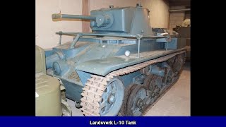 Landsverk L10 Tank [upl. by Enellek775]