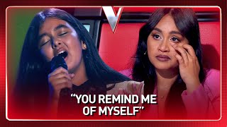 12YearOld SHOCKS the Voice Coaches with incredible BILLIE EILISH Blind Audition  Journey 165 [upl. by Neelasor]