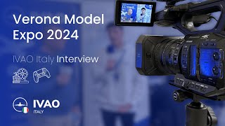 Che cosè IVAO Italia Intervista Model Expo 2024 [upl. by Glovsky]