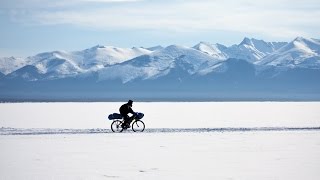 WINTER SIBERIA 2014 Across Baikal Lake by bike [upl. by Larual301]